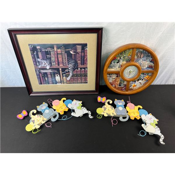 Cat Themed Wall Decor