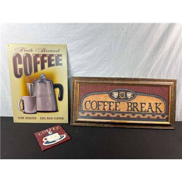Coffee Themed Wall Art