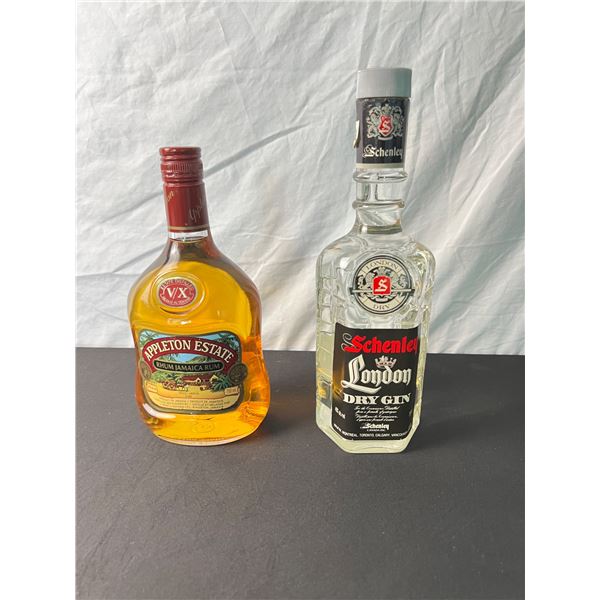 Dry Gin & Jamaican Rum
