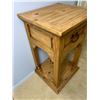 Image 2 : Wooden Side Table With Drawer