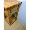 Image 3 : Wooden Side Table With Drawer