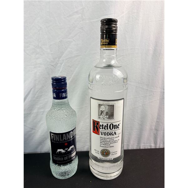 Two Bottles of Imported Vodka