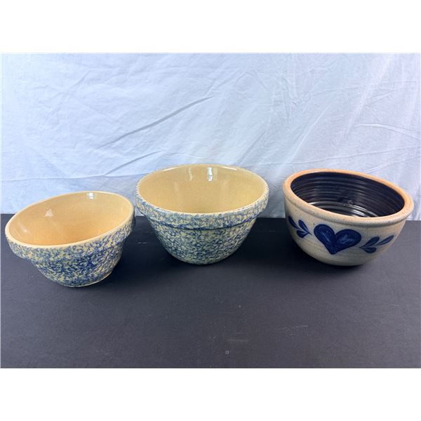 Stoneware Mixing Bowls
