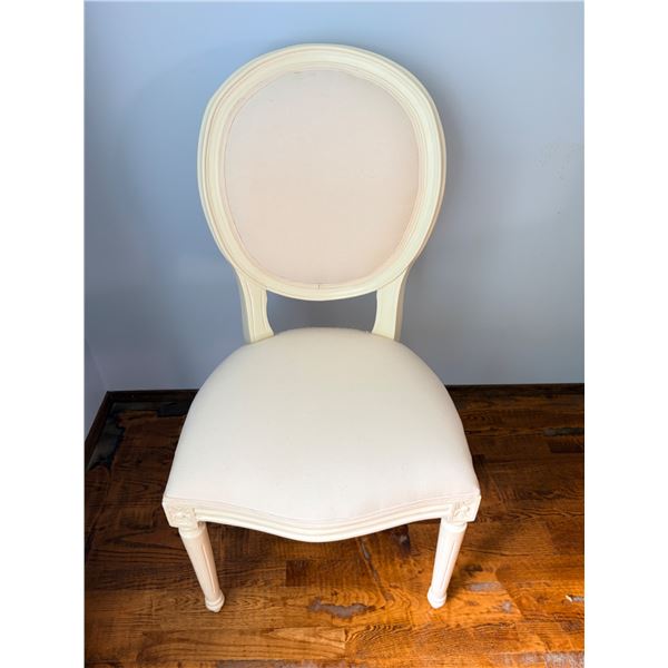 White Accent Chair