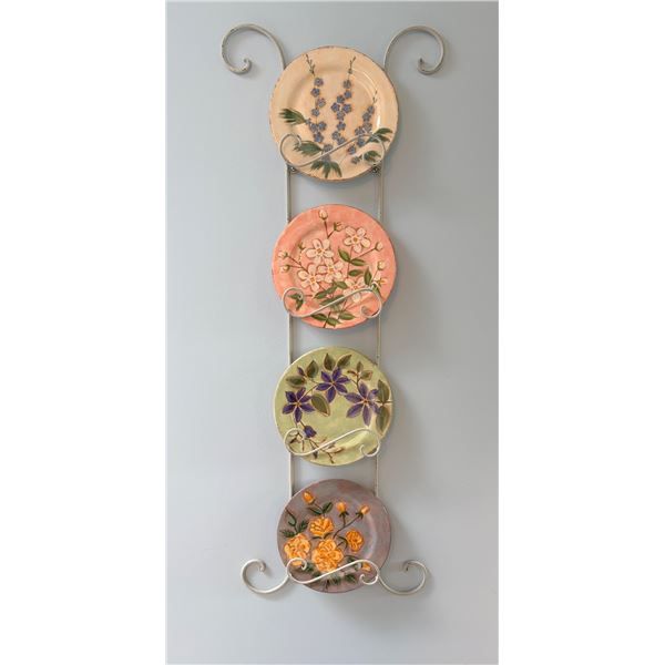 Decorative Mesa Plates & Wall Hanger