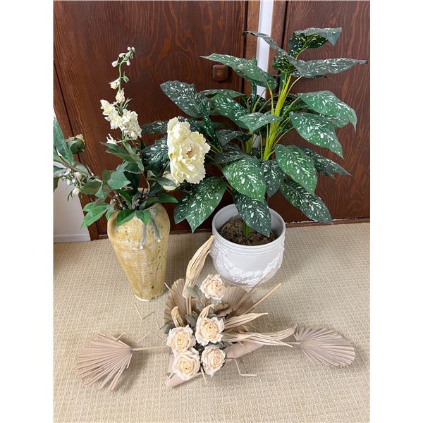 Faux Floral Plants
