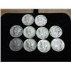 Image 1 : 10 Assorted Mercury Dimes
