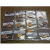 Image 1 : 12-Assorted Lincoln Cents (UNC's)