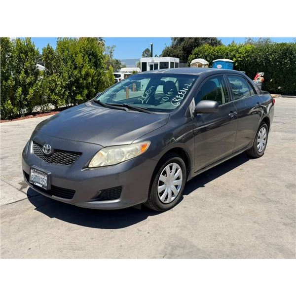 TOYT COROLLA 2009 APP  DUP/T-DON