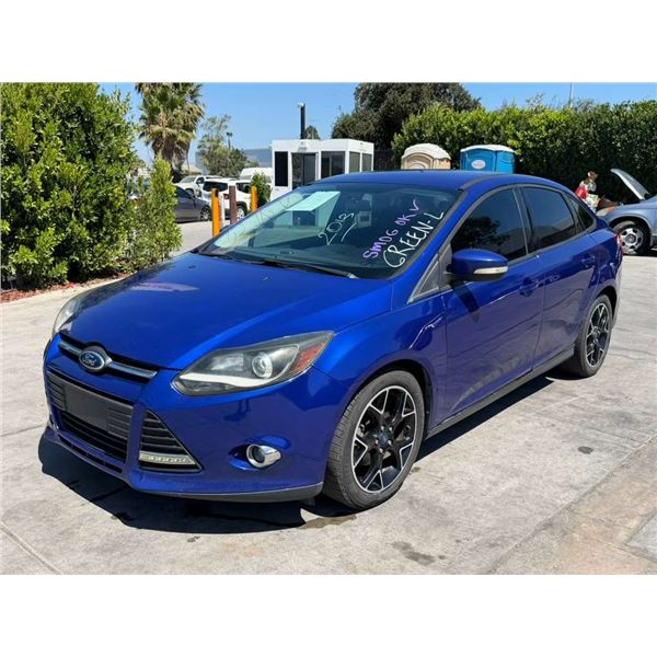 FORD FOCUS 2013 APP-DUP-T DON SMOG
