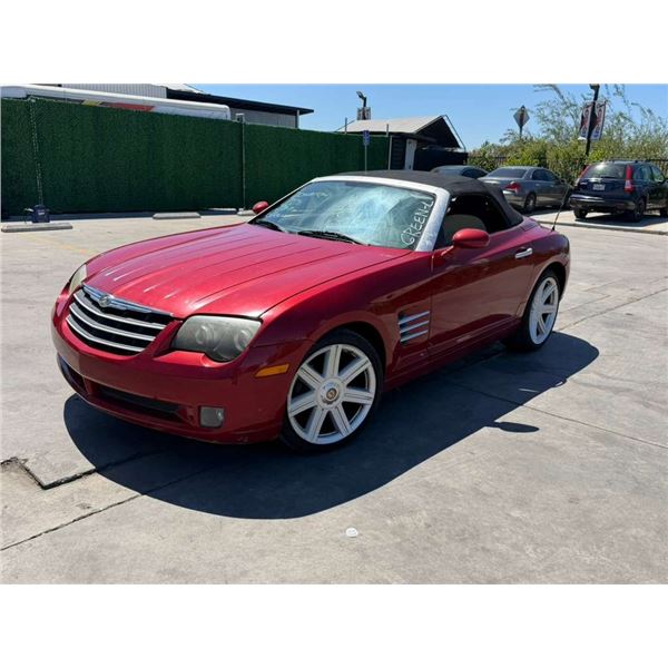 CHRY CROSSFIRE 2005 SALV T/DONATION