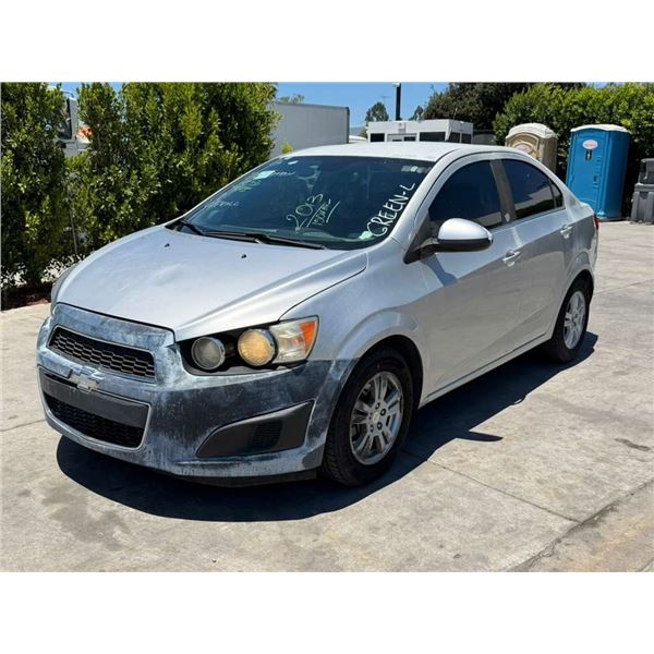 CHEV SONIC 2013 O/S SALV-DON