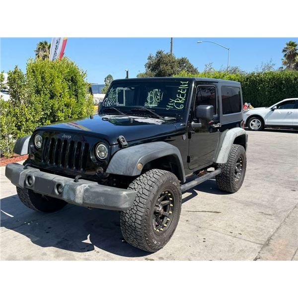 JEEP  WRANGLER 2013 O/S TITLE 2 DAYS