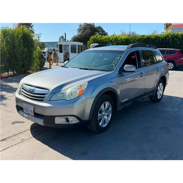 SUBA OUTBACK 2011 T-2 DAYS