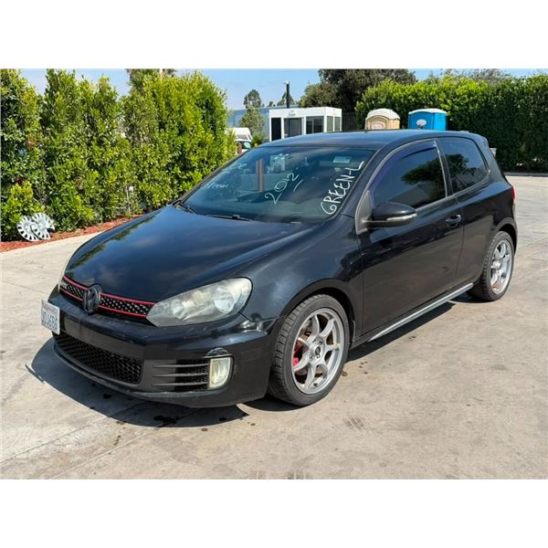 VOLK GTI 2012 O/S TITLE 2 DAYS