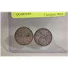 Image 1 : 1941 AND 1965 CANADA SILVER QUARTERS