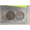 Image 2 : 1941 AND 1965 CANADA SILVER QUARTERS