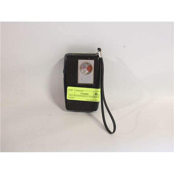VINTAGE HANDHELD TRANSISTOR RADIO