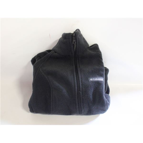 COLUMBIA XS BLACK ZIP SHIRT