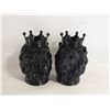 Image 1 : PAIR MATTE LION KING STATUES