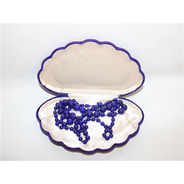 LAPIS LUZULI VINTAGE NECKLACE