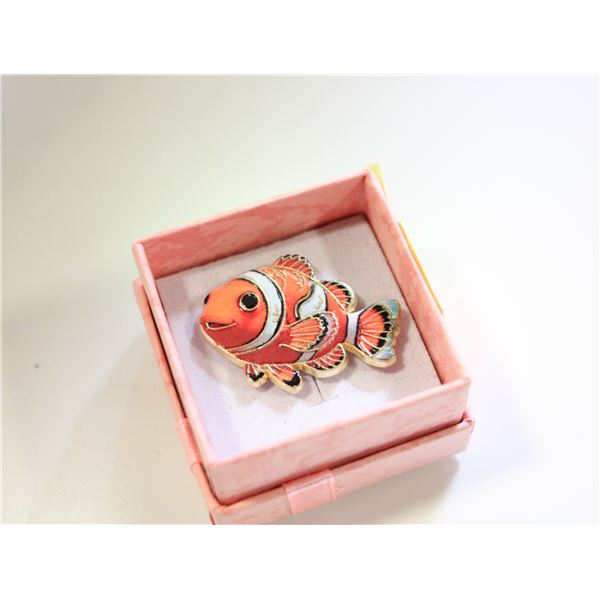 NEW CLOWNFISH ENAMEL PIN 0.90”X1.18” NEMO