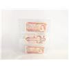 Image 1 : 3X 2 DOLLAR BANK NOTES