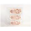 Image 1 : 3X 2 DOLLAR BANK NOTES