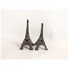 Image 1 : 2 VINTAGE EIFFEL TOWERS METAL OR BRASS