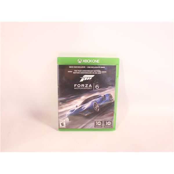 FORZA MOTORSPORT 6 XBOX ONE