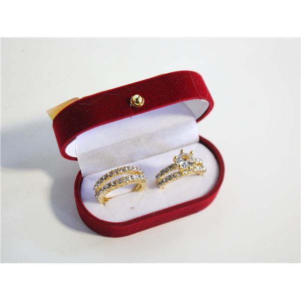 ESTATE 2PCS/SET RING SET SZ8