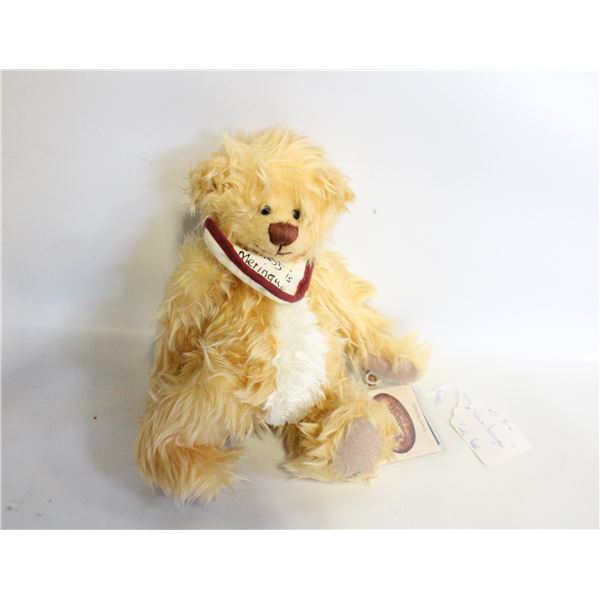 VINTAGE LEMON MERINGUE TEDDY BEAR