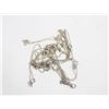 Image 1 : LOT OF CHAINS WITH CLASP STAMPED 925