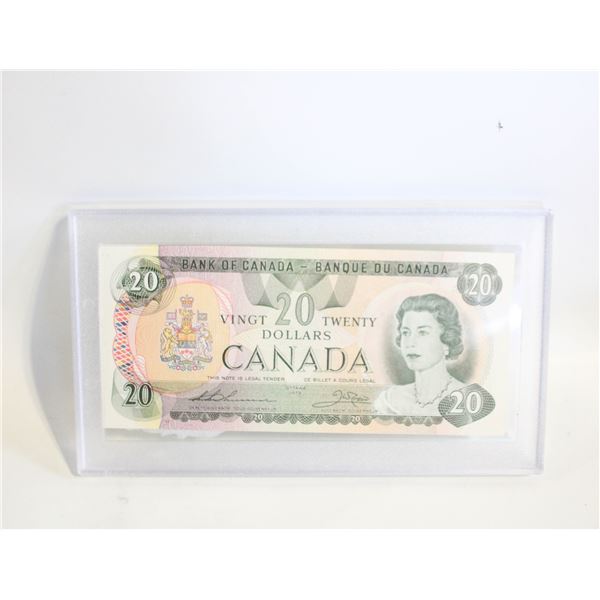 1979 CANADIAN $20 BILL UNCIRCULATED
