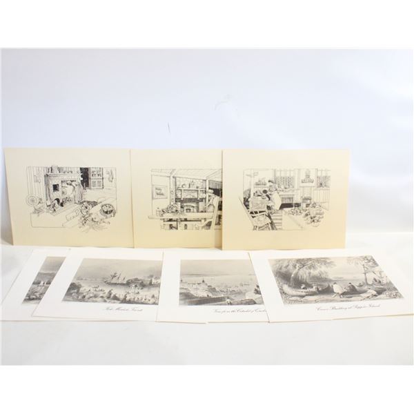 CANADIANA VINTAGE PRINTS W H BARTLETT