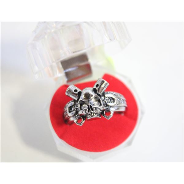 NEW RIDE BIKERS RING SZ 11
