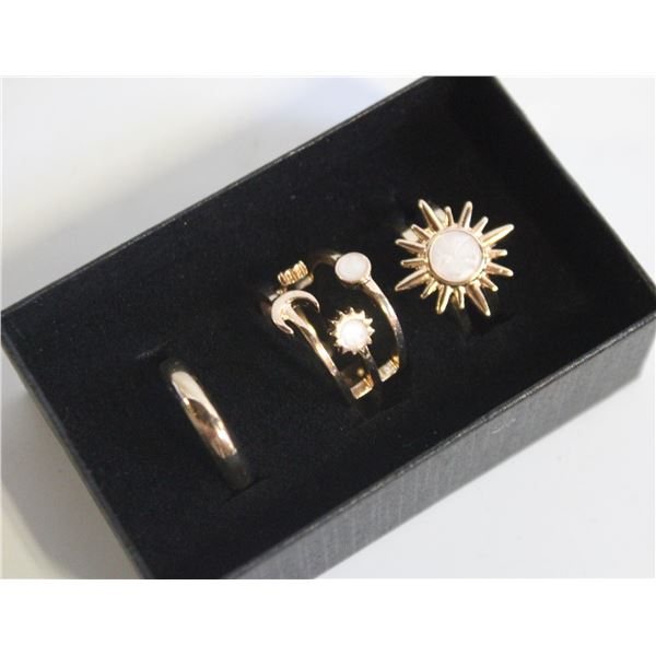NEW 3PCS/SET RING SET SZ7