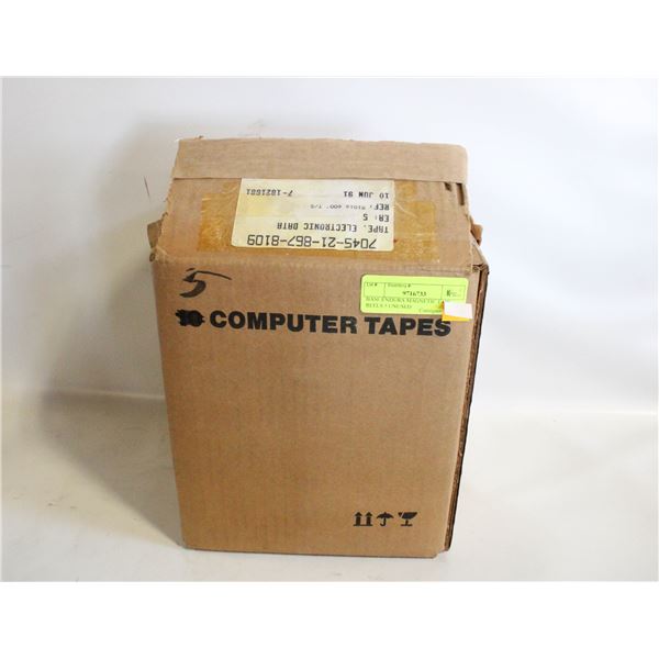 BASF ENDURA MAGNETIC TAPE REELS 5 UNUSED