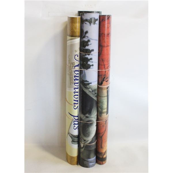 VINTAGE MILITARY REMEMBRANCE DAY POSTERS- ASST.