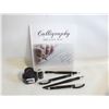 Image 1 : NEW SEALED CALIGRAPHY INKS, PENS+BOOK SET