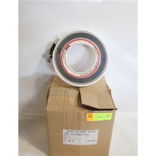 BASF ENDURA MAGNETIC TAPE REELS 5 UNUSED