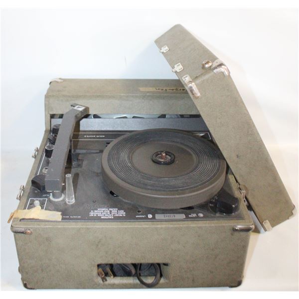 AUDIOTRONICS 300T PORTABLE RECORD PLAYER