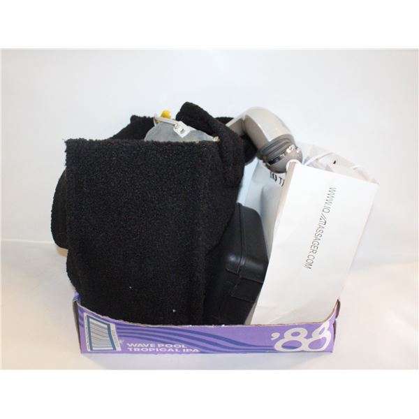 MASSAGE LOT: IQ MASSAGER, HEATPAD, SHOULDER