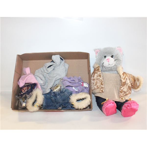 BUILD A BEAR WORKSHOP W/EXTRA CLOTHING