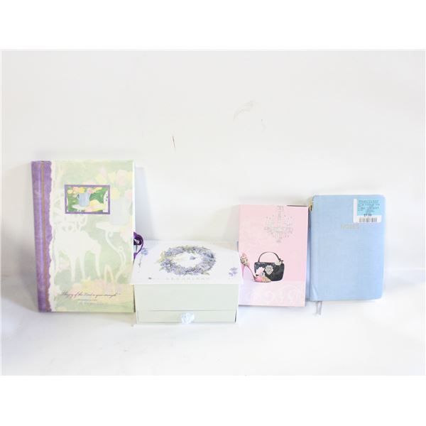 JOURNALS/NOTEBOOKS- BOX LOT ASSORTED