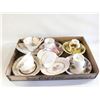 Image 1 : 6 MATCHING BONE CHINA VINTAGE CUPS &