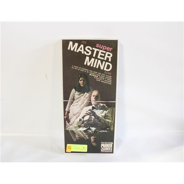 1972 SUPER MASTER MIND BOARD GAME