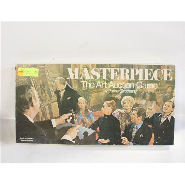 1970 MASTERPIECE ART AUCTION BOARD GAME