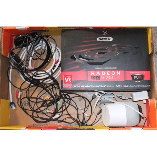 RADEON RX570 & HEADPHONES USED