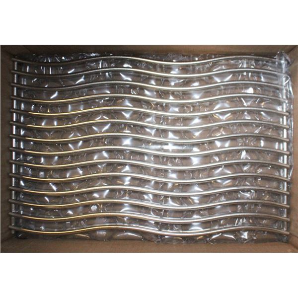 CHROME WIRE TRAYS- SET OF 2